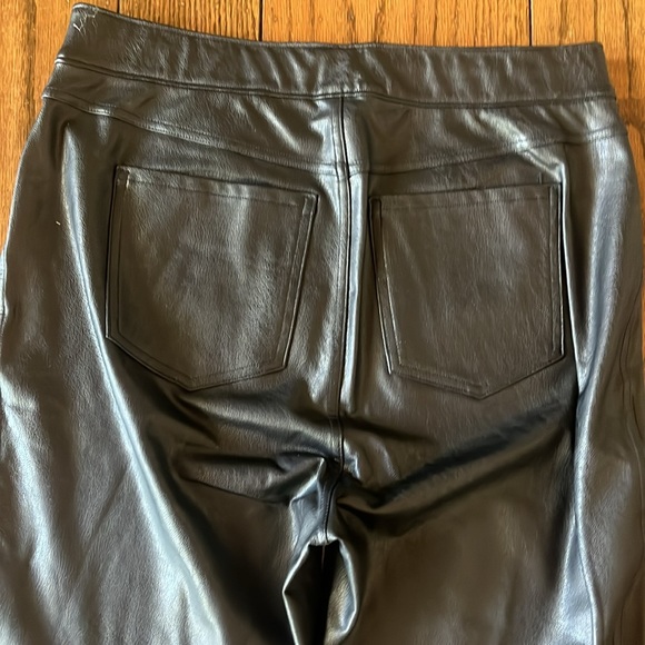 Spanx Faux Leather High Rise Skinny Pants - Picture 15 of 16